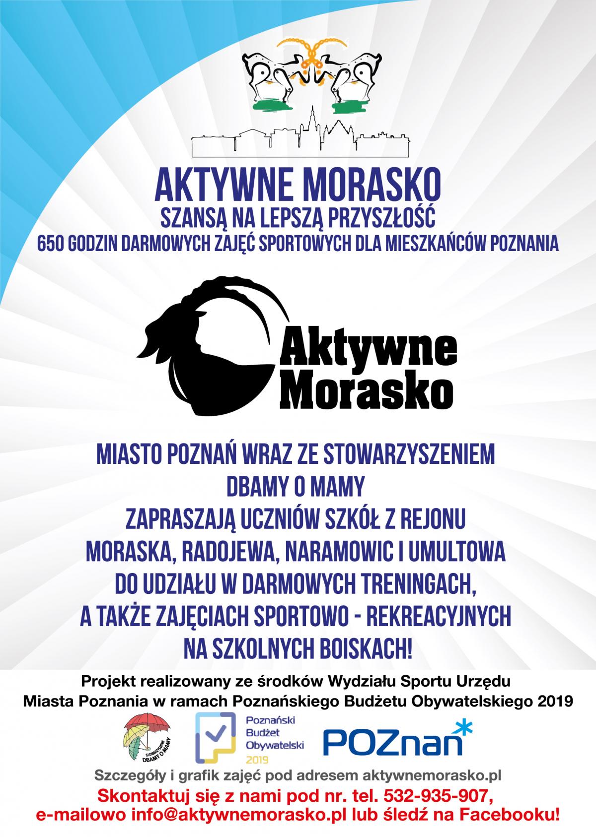 Rusza projekt "Aktywne Morasko szansą na lepszą przyszłość"